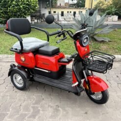 Triciclo Elétrico Foxscoo Vermelho – KONECT MOTOS ELÉTRICAS